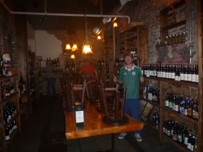 Quick tour of the beer cellar!
