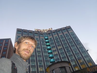 Staying in the Famous Europa Hotel in Belfast, Northern Ireland.