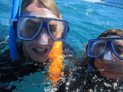 World Travellers: Jenn and Jack at the great Barrier Reef