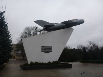 Local aeroplane war memorial.
