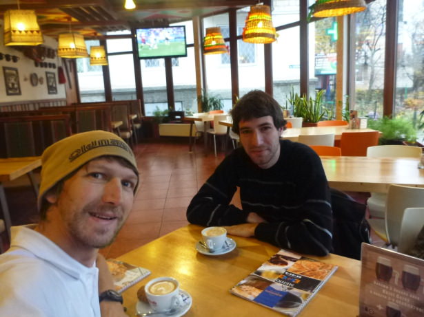 Local Cafe for Breakfast.