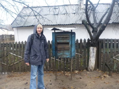 An old school Soviet post box in Tiraspol, Transnistria.