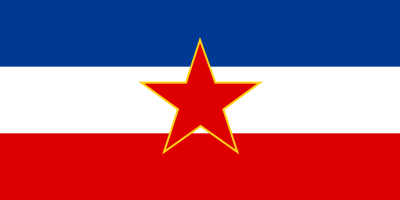 Yugoslavia Flag.