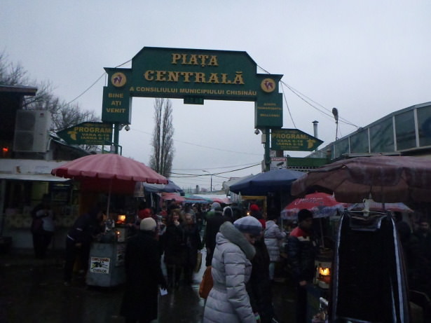 Chisinau's Piata Centrala - central market.