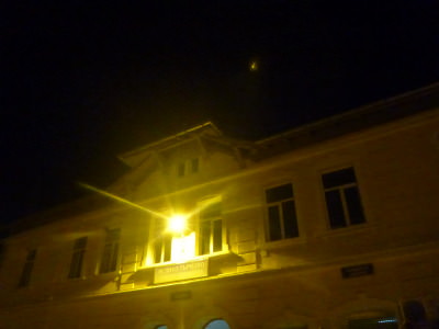 Night time arrival in Veliko Tarnovo.