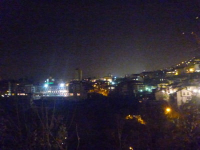 Veliko Tarnovo by night.