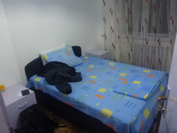 My private room in City Hostel Skopje.