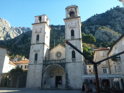Old Town Kotor - St. Tryphon's Cathedral.