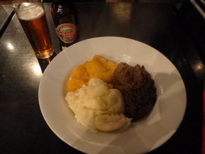 Friday's Featured Food: Haggis, tatties and neeps in Edinburgh, Scotland.