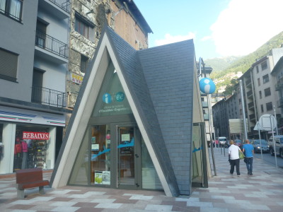 Backpacking in Andorra - Escaldes Engordany