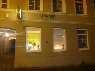 Night time at Litinterp, Vilnius, Lithuania.