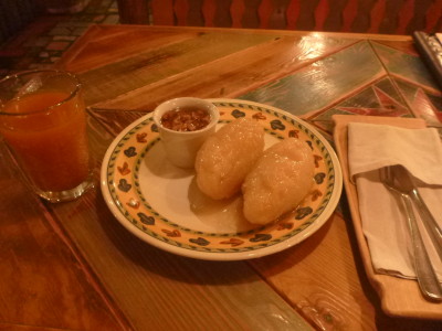 My meal at Forto Dvaras