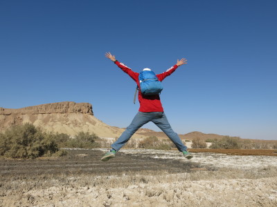 Backpacking in Iran: Kalate Talkh Desert Oasis