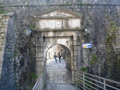 Walls of the Old City in Kotor