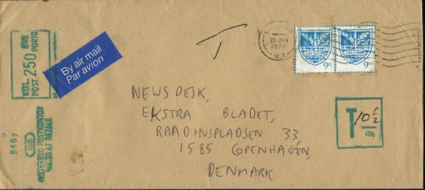 A lettter containing postage stamps from Frestonia courtesy of http://zenius.kalnieciai.lt/europe/britania/different/frestonia.jpg