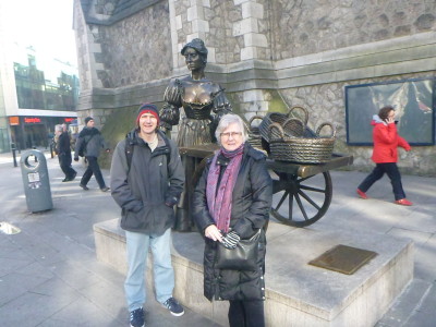 In Dublin with Mum