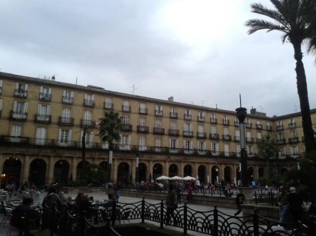 Plaza Nueva in Bilbao, Basque Country