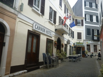 Staying at the Cannon Hotel in Gibraltar