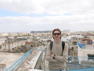 Backpacking in Tunis, capital city of Tunisia.