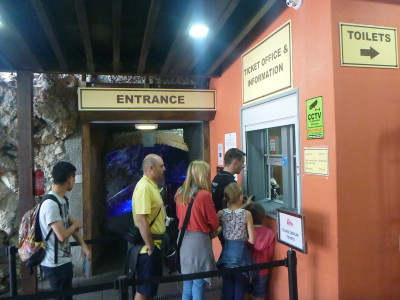 Entry to St. Michael's Cave