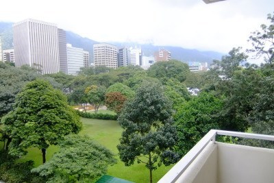My balcony view over Altamira, Caracas - not all bad right?