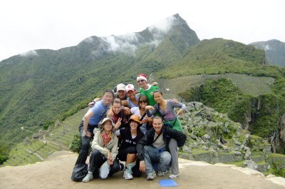 Whackpacking at Machu Picchu in 2010