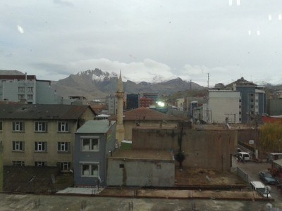 View from the top floor of Hotel Tehran, Doggy