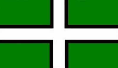 The Devon flag