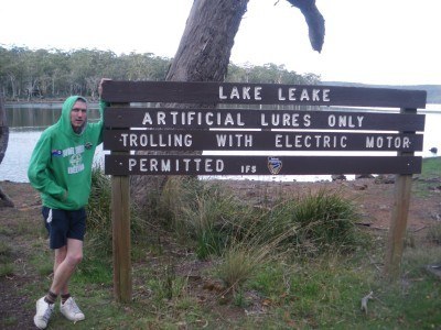 Chilling by Lake Leake