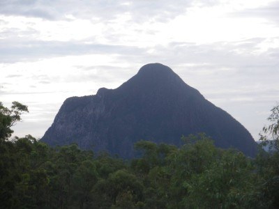 One of the glass house mountains