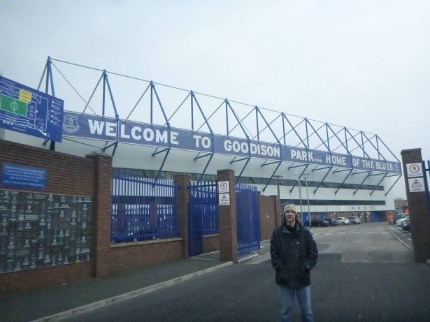 Goodison Park, home of Everton FC