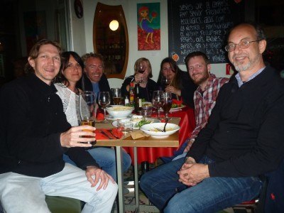 Another brilliant night out with Paul, Nuria and friends in La Carta Carmesi