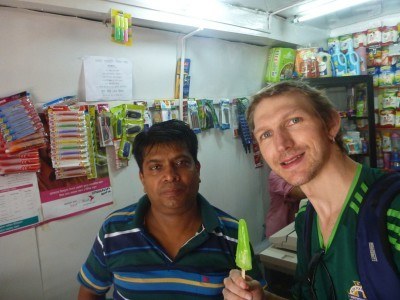 Local shop owner in Phatergatta, Bangladesh