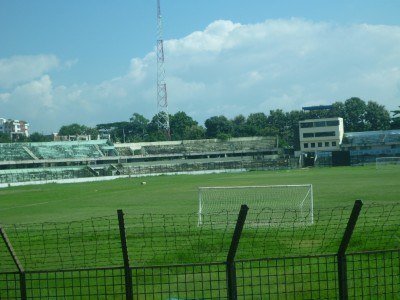 The old cricket stadium in Chittagong