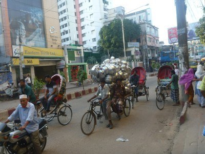Street life in Chittagong