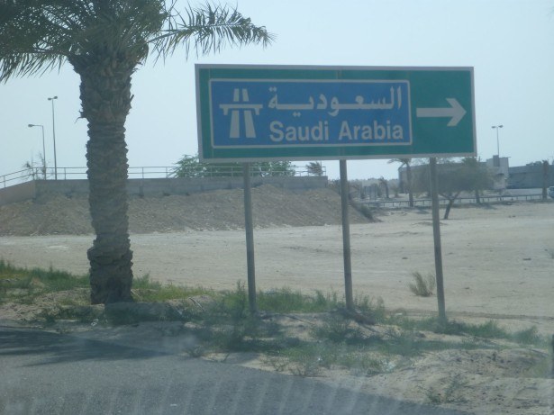 Driving to Saudi Arabia