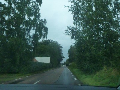 The drive with Daniel from Angelholm in Sweden to Ladonia