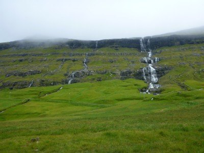 Waterfalls at Saksun, Streymoy, Faroe Islands