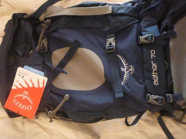 Tuesday's Travel Essentials: My New Rucksack - An Osprey Aether 70