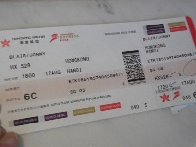 Flying with Hong Kong Airlines