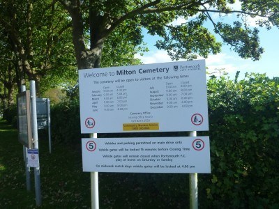 Milton War Cemetery, Portsmouth, England