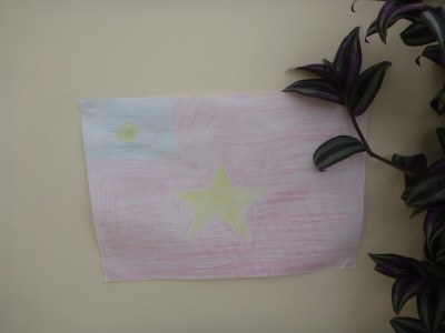 Original Tytannia flag in the Governor's Residence
