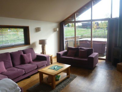 Staying in a Cabin in the Forest of Dean, Gloucestershire, England
