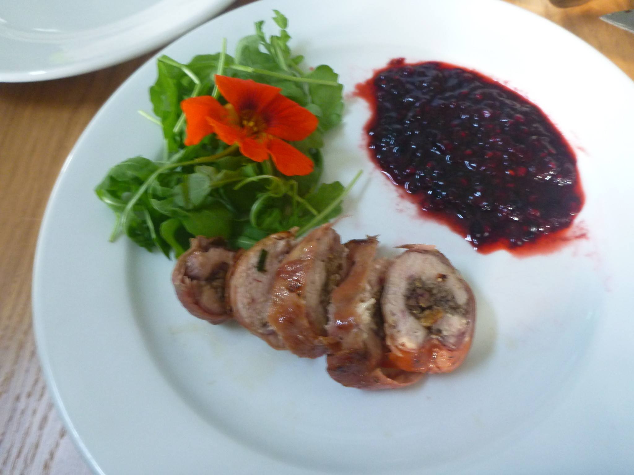 Friday’s Featured Food: Stuffed Partridge Breast in the Forest of Dean, England