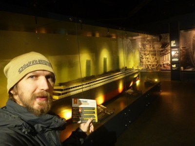 Loving my time exploring the Titanic Centre in Belfast