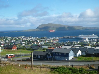 Viewpoint over Torshavn, Faroe Islands