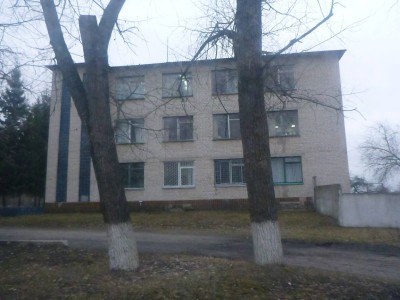 A building on the edge of Chernobyl Town