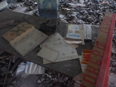 Middle School number 3, Pripyat, Ukraine, Chernobyl Exclusion Zone
