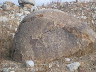 Petroglyphs in Kyrgyzstan