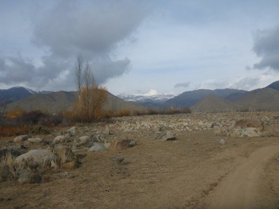 Mountains of northern Kyrgyzstan